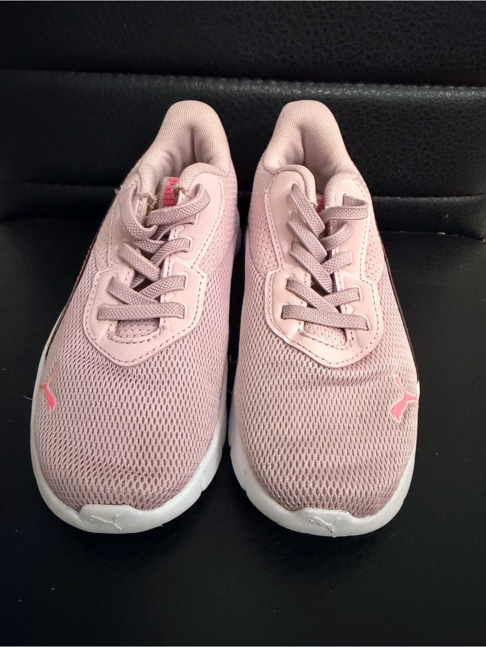 Puma Pink Mesh Athletic Sneakers for Women